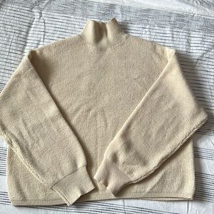 Oak + Fort Mock Neck Sweater